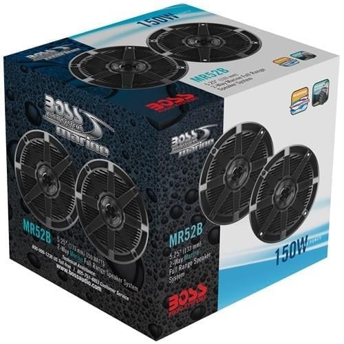 BOSS Audio Systems MR52B Marin Hoparlör 133mm Siyah