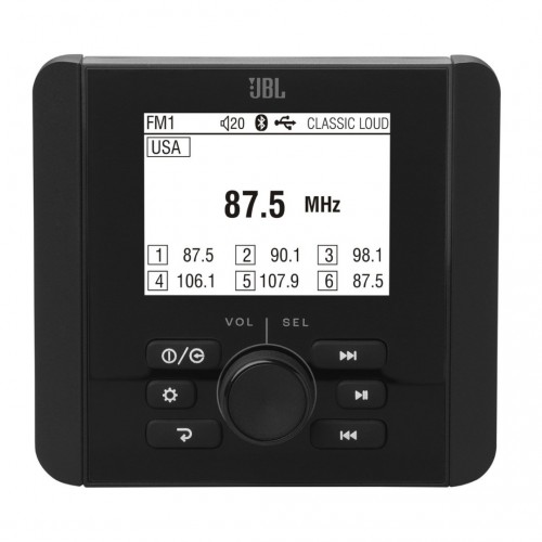 JBL JAM3000 Marine Teyp - Bluetooth USB - Kare