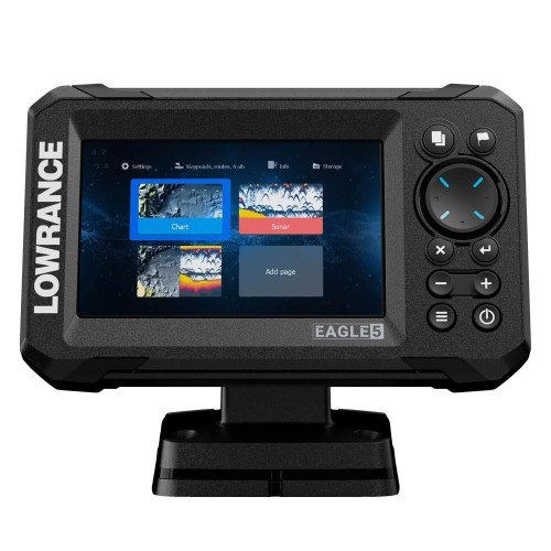 Lowrance Eagle 5 Balık Bulucu GPS 50/200 Türkçe Menü