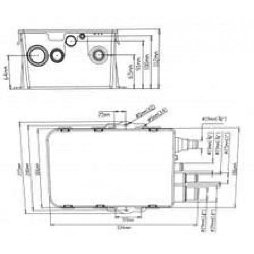 Seaflo Duş Tahliye Sistemi 750 gph 12V