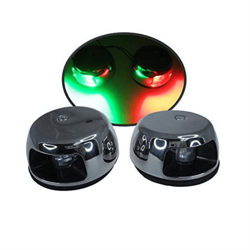 Burun İskele Sancak Feneri Krom 12V Led
