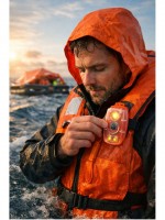 OTOMATİK CAN YELEĞİ IŞIĞI SOLASLI SAHİL GÜVENLİK ONAYLI